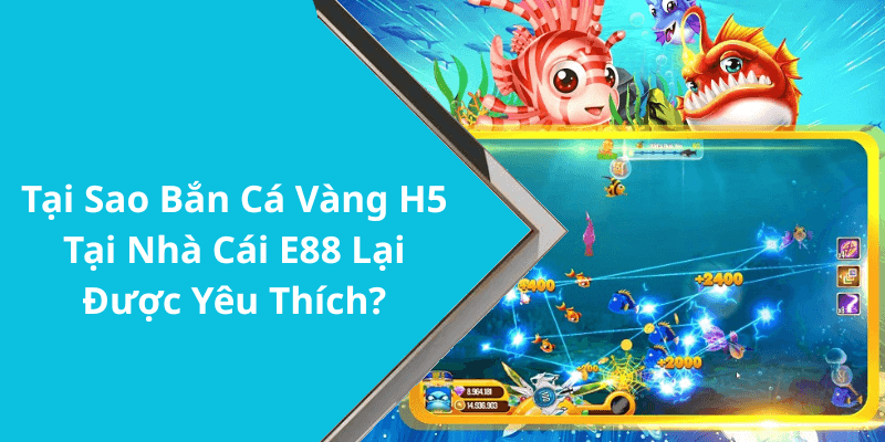 Tại Sao Bắn Cá Vàng H5 Tại Nhà Cái E88 Lại Được Yêu Thích