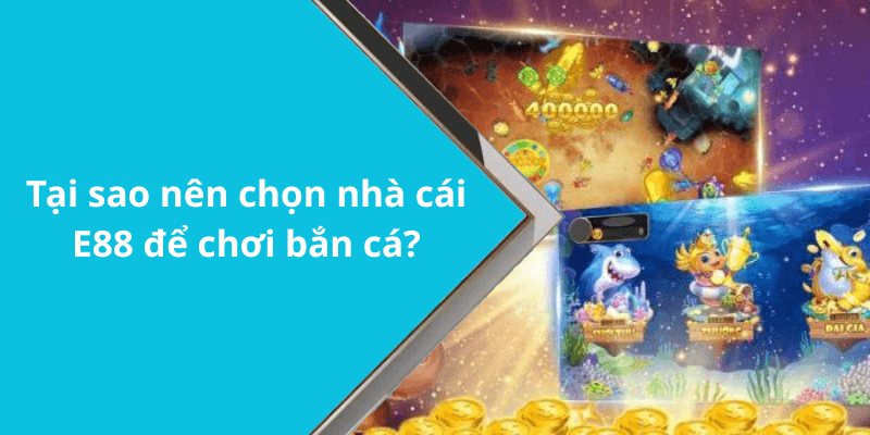 Tại sao nên chọn nhà cái E88 để chơi bắn cá